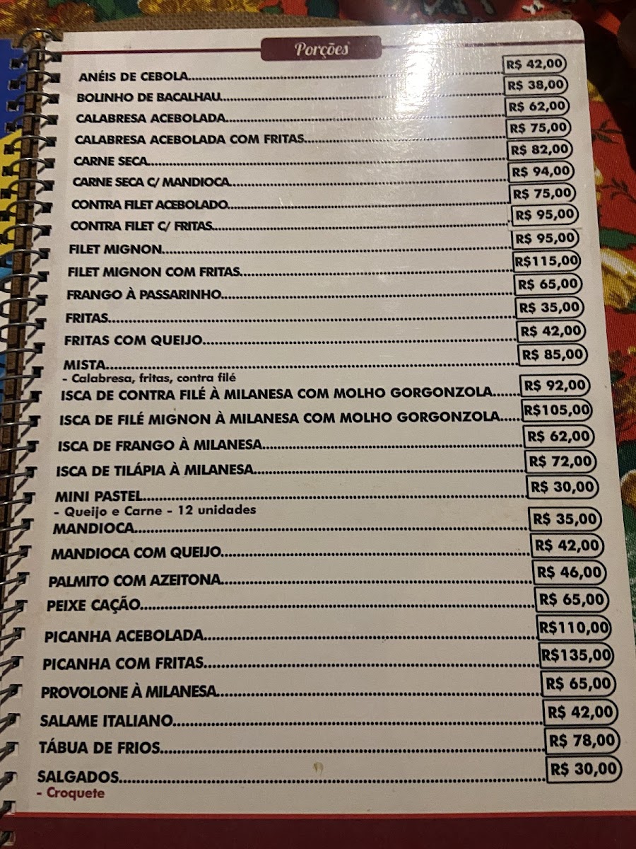 Menu La Bella Pizzaria, Chopperia E Restaurante-8